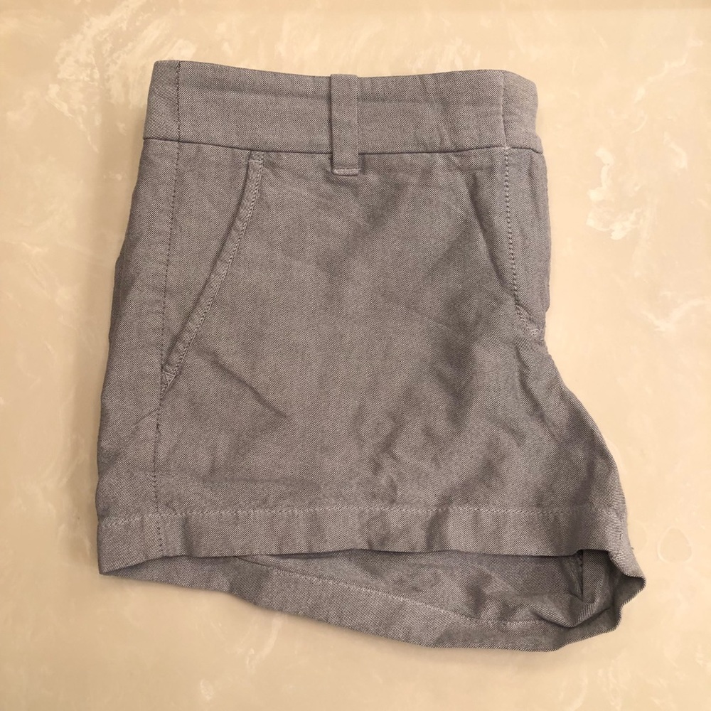 J. Crew Factory Gray Chino Shorts